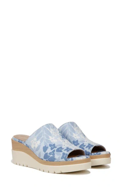 Shop Soul Naturalizer Goodtimes Wedge Sandal In Bluebell Fabric