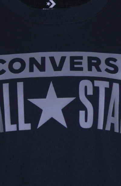 Shop Converse Kids' License Plate Graphic T-shirt In Black