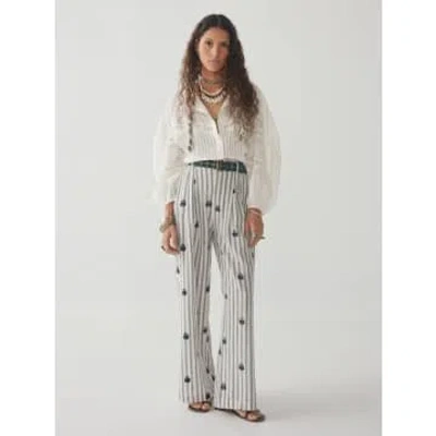 Shop Maison Hotel Indira Trousers In White