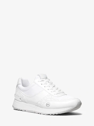 Shop Michael Kors Andi Trainer In White
