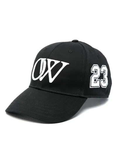 Shop Off-white Hat With Logo