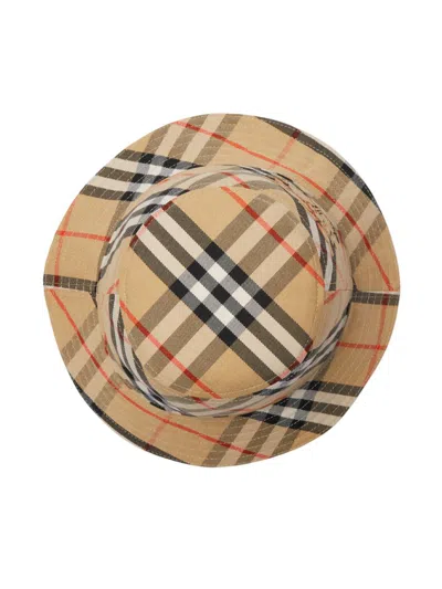 Shop Burberry Hat With Logo