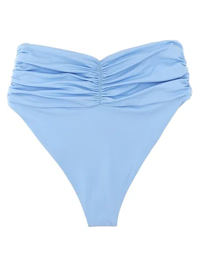 Shop Magda Butrym 01 Bikini Bottoms In Light Blue