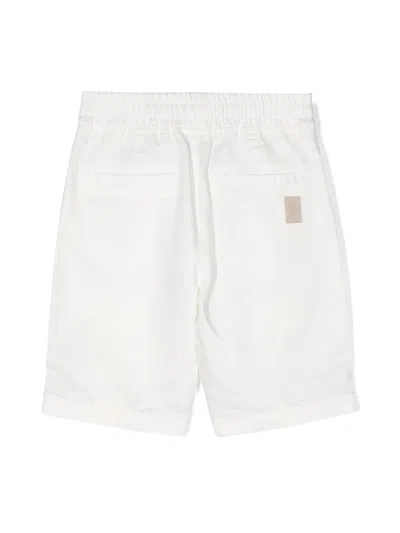Shop Eleventy Shorts White