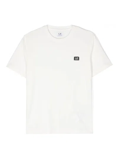 Shop C.p. Company T-shirts And Polos White