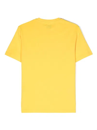 Shop C.p. Company T-shirts And Polos Yellow