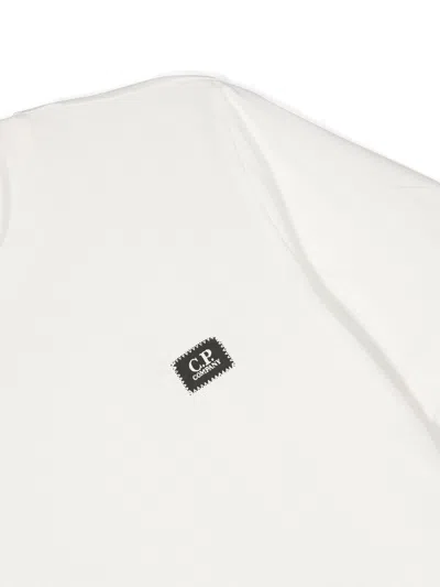 Shop C.p. Company T-shirts And Polos White