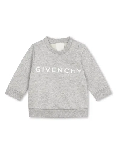Shop Givenchy Kids Sweaters Grey
