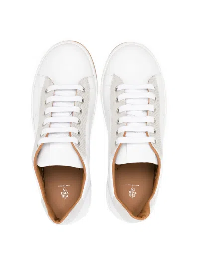 Shop Eleventy Sneakers White