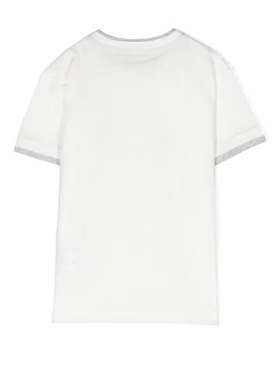 Shop Eleventy T-shirts And Polos White
