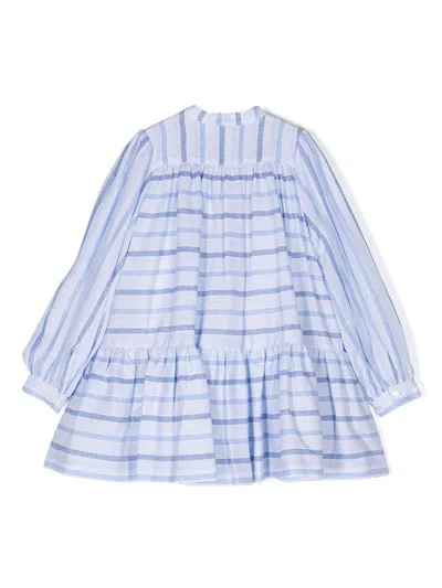 Shop Etro Dresses Clear Blue