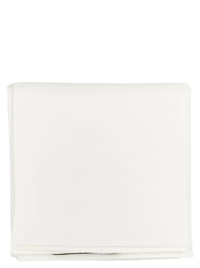 Shop Brunello Cucinelli Pocket Clutch Bag In White