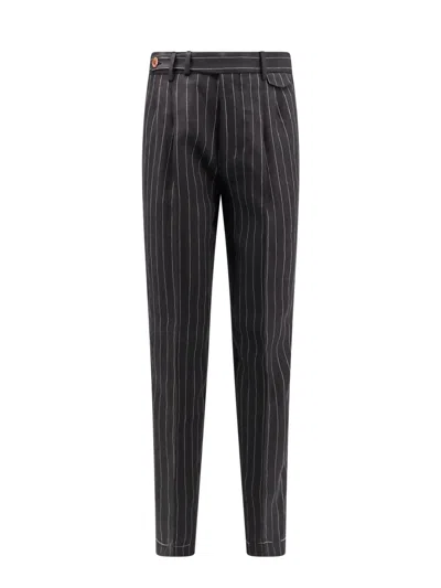 Shop Brunello Cucinelli Trouser In Black