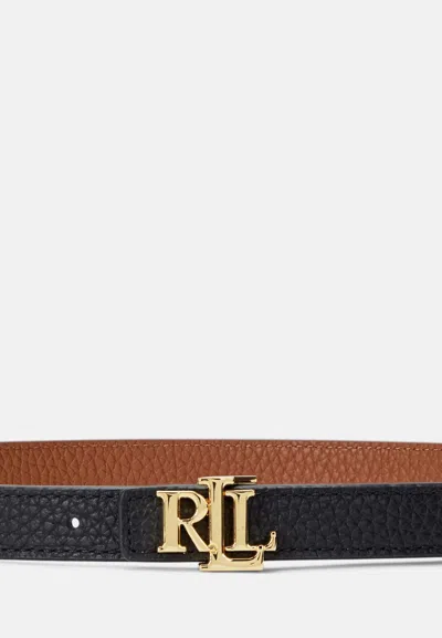 Shop Ralph Lauren Rev Lrl 20 Belt Skinny In Multicolor