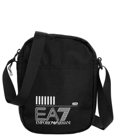 Shop Ea7 Crossbody Bag In Black
