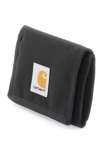 Shop Carhartt Alec Tri-fold Wallet In Black
