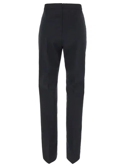 Shop Sportmax Danila Trousers In Black
