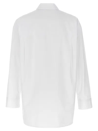 Shop Pinko Eden Shirt In Bianco Brill.