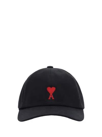 Shop Ami Alexandre Mattiussi Adc Baseball Hat In Black