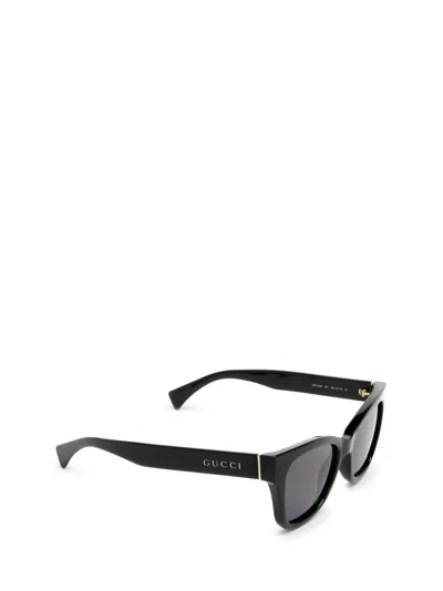 Shop Gucci Gg1133s Black Sunglasses