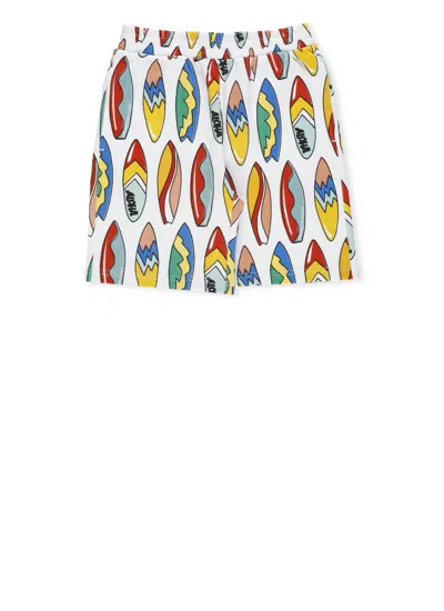 Shop Stella Mccartney Shorts With Print In White