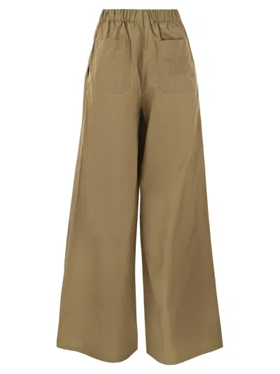 Shop Max Mara High Waisted Wide-leg Trousers