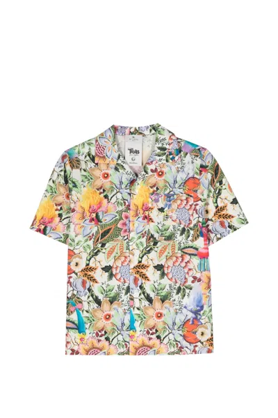 Shop Etro Trolls Shirt In Multicolor