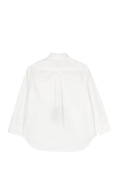 Shop Etro Shirt With Embroidered Pegaso In White