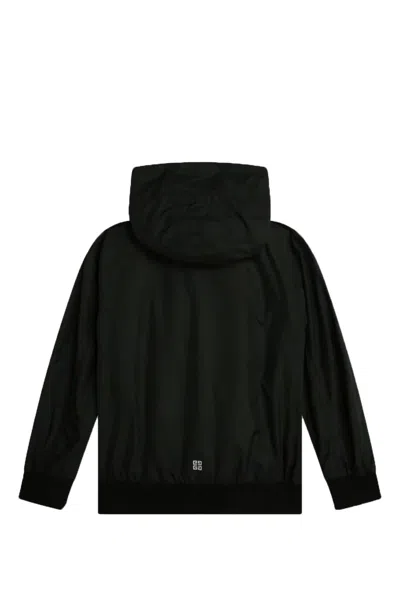 Shop Givenchy Windbreaker With Print In Back