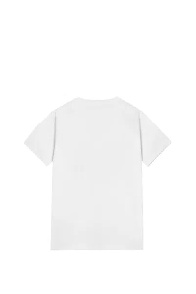 Shop Versace The Anchor  T-shirt In White