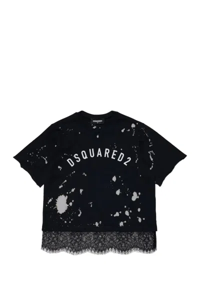 Shop Dsquared2 T-shirt In Back