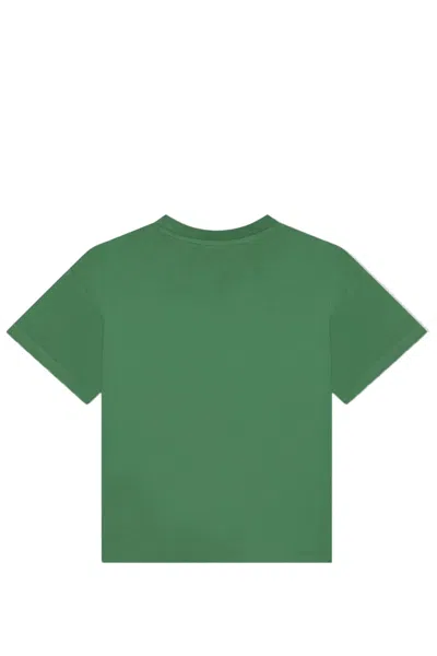 Shop Kenzo Cotton T-shirt In Green