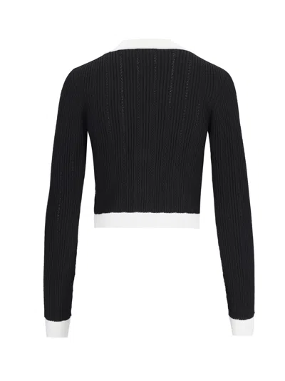 Shop Balmain Sweater In Black