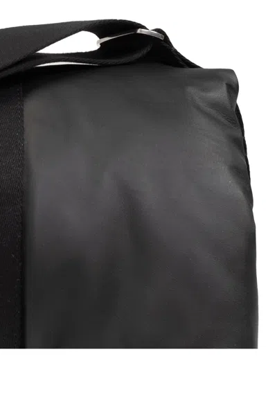 Shop Burberry Pillow Shoulder Bag In Black