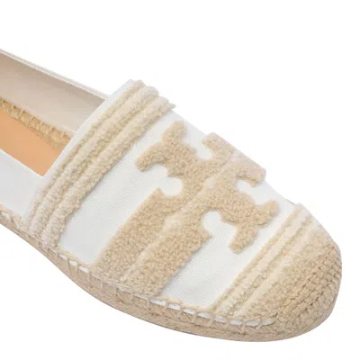 Shop Tory Burch Double T Espadrilles In White