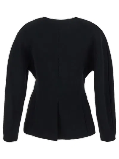 Shop Jacquemus Fitted Jacket In Black