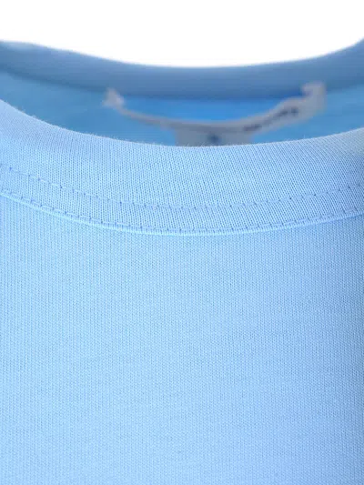 Shop Comme Des Garçons Shirt Basic T-shirt In Navy