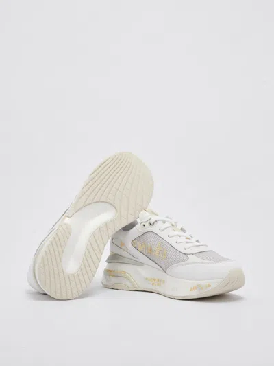 Shop Premiata Moerund Sneaker In Bianco