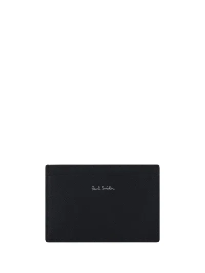 Shop Paul Smith Card Holder In Black