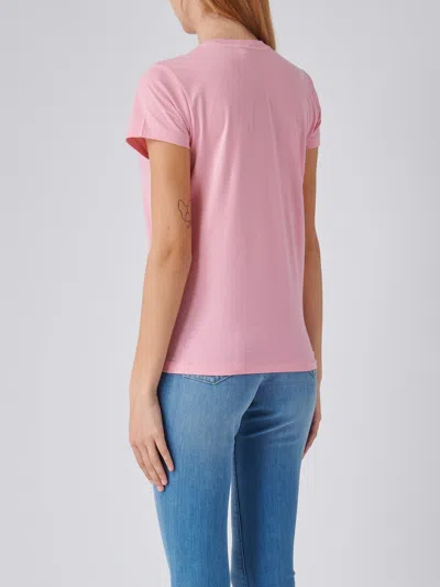 Shop Polo Ralph Lauren Cotton T-shirt In Rosa