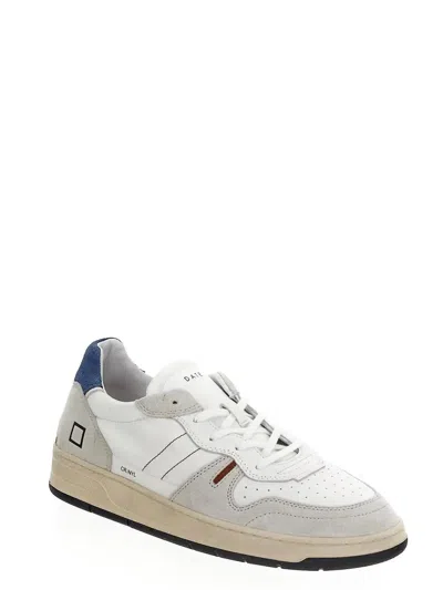Shop Date Court 2.0 Sneakers D.a.t.e. In White/blu