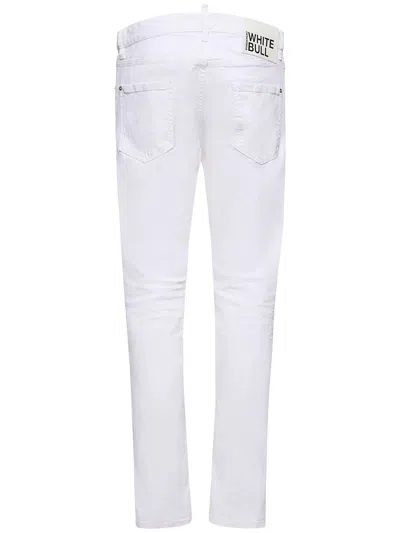 Shop Dsquared2 Jeans White In C