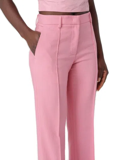 Msgm Straight-leg Cropped Trousers