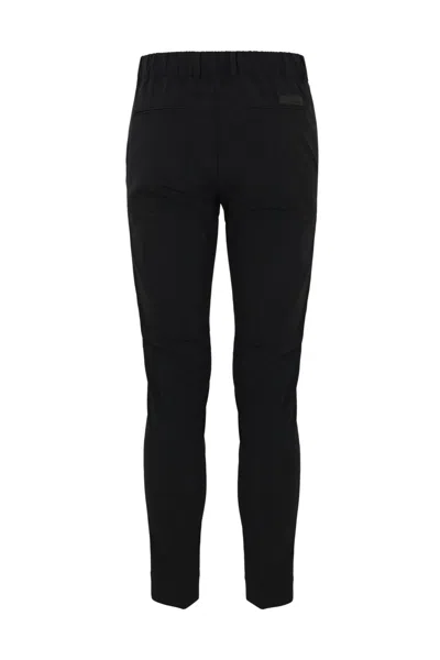 Shop Rrd - Roberto Ricci Design Chino Jo Trousers In Technical Fabric With Drawstring  In Black