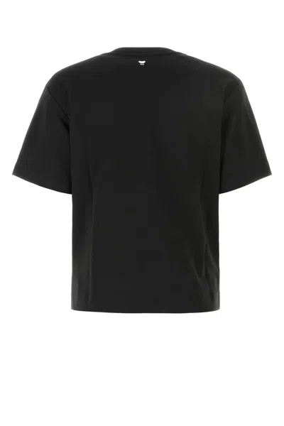 Shop Weekend Max Mara Black Cotton Multid T-shirt
