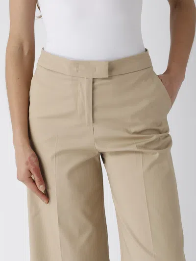 Shop Pt01 Cotton Trousers In Corda