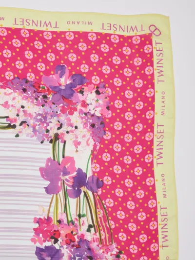 Twinset Modal Scarf In Floreale