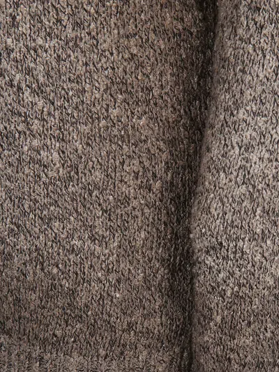 Shop Avant Toi Sweaters Beige In Dove Grey