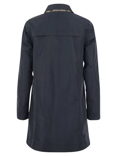 Shop Barbour Babbity - Waterproof And Reversible Jacket In Blue