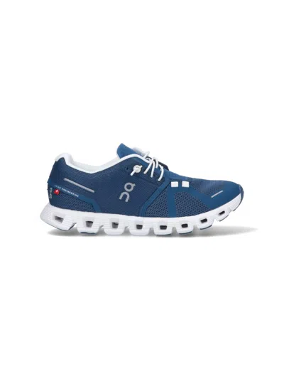 Shop On Cloud 5 Sneakers In Blue